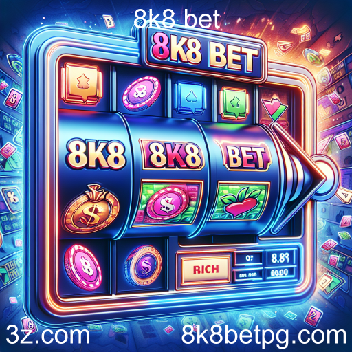 Descubra a Emoção dos Caça-níqueis no 8k8 Bet